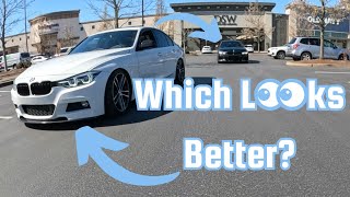 BMW Beauty Pageant  G20 M340i vs ZHP F30 340i [upl. by Christianity]