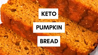 Incredibly Moist Keto Pumpkin Bread  Made with Coconut Flour and Only 6 Ingredients [upl. by Dale]