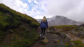 A Walk to Stickle Tarn Pavey Ark and Harrison Stickle in Langdale Lake District England [upl. by Sitoeht]