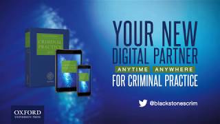 Discover our Quick Tips for Using Blackstones Criminal Practice 2018 [upl. by Annij725]