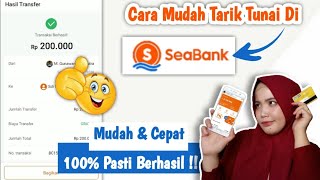 Cara Mudah Tarik Tunai Di SeaBank  Seabank Shopee [upl. by Eihs]