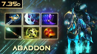 OFFLANE TOBI ABADDON 735  Dota2 4K [upl. by Devi]