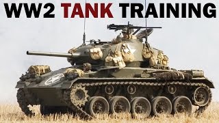 WW2 Tank Crew Training Film  Security on the March  1943 [upl. by Teodor]