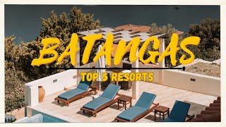 TOP 5 MUST VISIT Beach Resorts in Batangas 2023 [upl. by Carrissa]