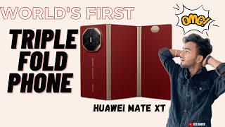 Triple Fold Phone  Worlds First Fold Phone Huawei Mate XT [upl. by Dee]