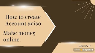 Completely create aviso account with payeer earn money fast withdraw [upl. by Kikelia]