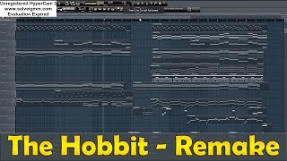 Over The Misty Mountains Cold  quotThe Hobbitquot Theme Song  Fl Studio 10  CoverRemake [upl. by Edison]