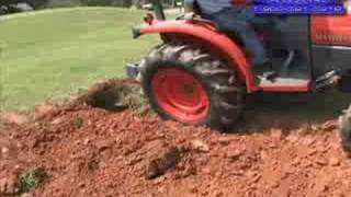 How to  Plow a Garden Single Bottom Plow 3pt Hitch [upl. by Queen]