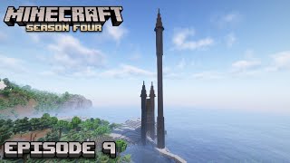 Finally finishing the Gatehouse  Minecraft Season 4 Part 9 [upl. by Nylssej103]