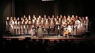 Blackhawk High School Concert Choir 2019 Traditional English Carol [upl. by Laeynad]