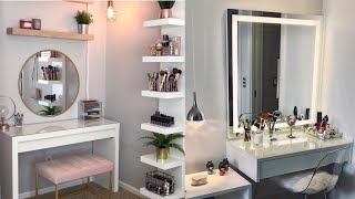 Modern dressing table design  latest dressing table Ideas  Makeup Table Makeup product  Home [upl. by Sonahpets]