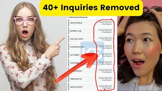 Hard Inquiry Removal Service  40 Inquiries Removed from All 3 Credit Bureaus 🙂 [upl. by Netniuq]