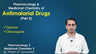 Antimalarial Drugs Part 3 Quinine and Chloroquine Pharmacology and Medicinal Chemistry [upl. by Kailey518]