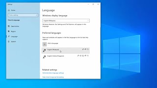 How to reset Keyboard settings to default in Windows 10 [upl. by Niaz]