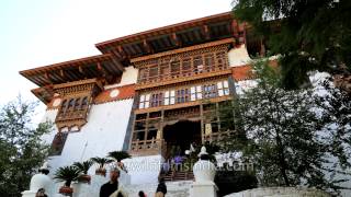 Punakha Dzong  symbol of traditional Bhutanese architecture [upl. by Korns]