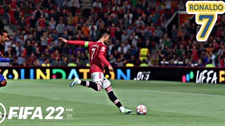 FIFA 22  Cristiano Ronaldo Goals Compilation  Part 19  Career Mode  HD Gameplay [upl. by Cully]