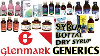 GLENMARK जेनेरिक सिरप BOTTAL DRY SYRUP DROPS BRANDS FOR MEDICINE STORE medicine syrups bottle [upl. by Ydnelg782]