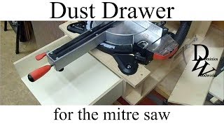 Dust drawer for the mitre saw stand [upl. by Ron]