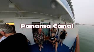 Coral Princess  World Cruise 2023  Panama Canal transit [upl. by Teodorico997]