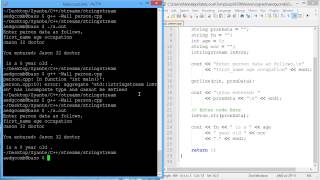 Programming example Input string stream [upl. by Andersen797]