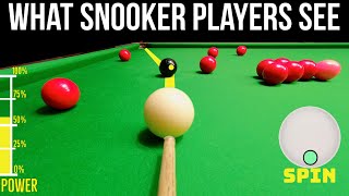 Snooker Aiming What To Look At On A 100 Break [upl. by Lehcar225]