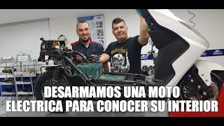 Desarmamos una Moto eléctrica para conocer sus componentes Piston A Tope [upl. by Eimas974]