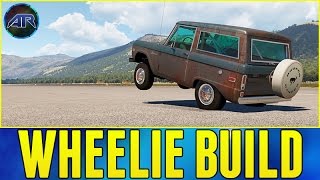 Forza Horizon 2  WHEELIE BUILD AR12 ARMY WHEELIE BUILD [upl. by Wooldridge]