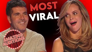 MOST Viral Auditions on Britains Got Talent PART 2 [upl. by Aluor928]