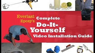 Everlast Epoxy Flooring Installation  HowToInstall Everlast Epoxy Flooring [upl. by Amle]