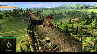 TUTO  World Of Tanks  Comment sauter sur le pont de la carte Westfield [upl. by Kolosick]