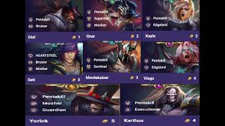 TFT Set 10 Music Remix Rumble 7Pentakill Mosher Bruiser [upl. by Rosalinde738]