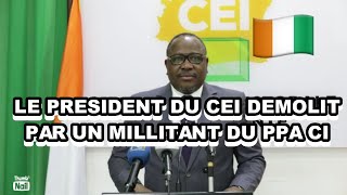 le secrétaire général adjoint du PPACI Diaby Youssouf a craché du feu sur le président de la CEI [upl. by Monahon572]