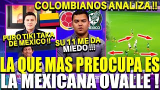 PRENSA COLOMBIANA ANALIZA A MEXICO EN CUARTOS DE FINAL DE LA COPA DE ORO FEMENIL [upl. by Eugenie]