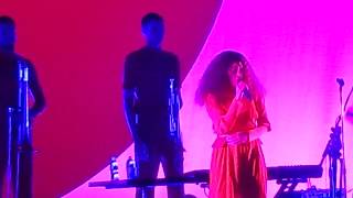 Solange live quotCranes in the Skyquot  Day For Night Festival Houston Texas Dec 17 2017 [upl. by Thynne]