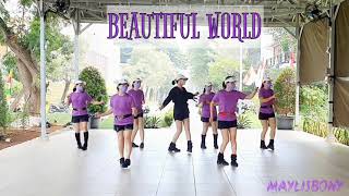 Beautiful World Line dance [upl. by Maire]