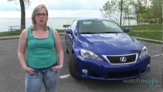 Car Review 2010 Lexus IS 350 C [upl. by Ramu]