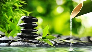 Relaxing Piano Music Bamboo Water Fountain Sleep Music Relaxing Music Meditation Music [upl. by Anika815]