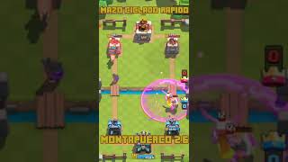 MAZO CICLADO RAPIDO MONTAPUERCO 2 6 ¿COMO SE USA SHORTS CLASHROYALE MONTAPUERCOS MAZO CLASH [upl. by Acinnad443]