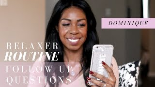 My Salon Relaxer Routine  Your Questions Answered [upl. by Bullard459]