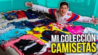 ¡MI COLECCIÓN DE CAMISETAS DE FÚTBOL [upl. by Shafer535]