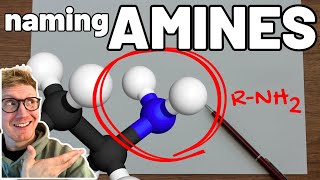 Naming Amines for Alevel Chemistry using IUPAC rules [upl. by Laveen]