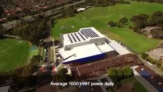 ReneSola Virtus II Solar Panel Features  Installation at Mazenod College  Victoria Australia [upl. by Netsriik707]