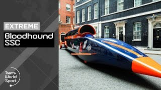 The Bloodhound SSC  1000mph Car Taking On The Land Speed Record  Trans World Sport [upl. by Astri301]