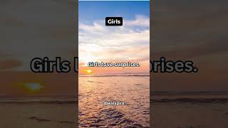 Girls LOVE Surprises and Heres Why shorts subscribe [upl. by Karylin]