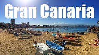 One Day on the CANARY ISLANDS Exploring Gran Canaria [upl. by Ailema]