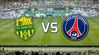 FC Nantes vs PSG [upl. by Eanram]