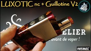 🎥KIT LUXOTIC nc par Wismec 🔞💨💨 [upl. by Corvin901]