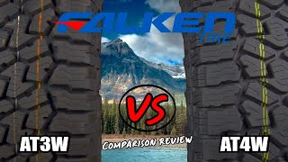 Falken AT3W VS AT4W Comparison Review [upl. by Niltiak]