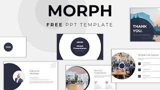 Morph PPT Template Free Download  PPT Gratis 82 [upl. by Sessler]