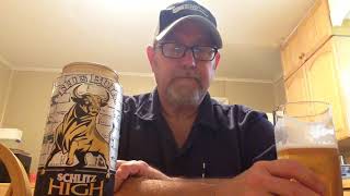 Schlitz High Gravity Malt Liquor quotThe Bullquot 85�v  The Beer Review Guy [upl. by Sadoff334]